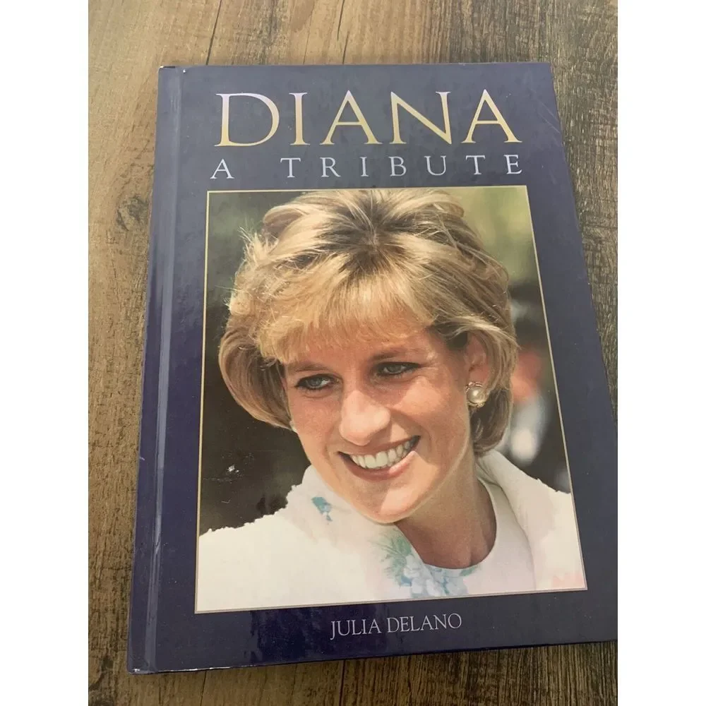 TWO Lady Diana books: Diana The People's‎ Princess & Diana A Tribute